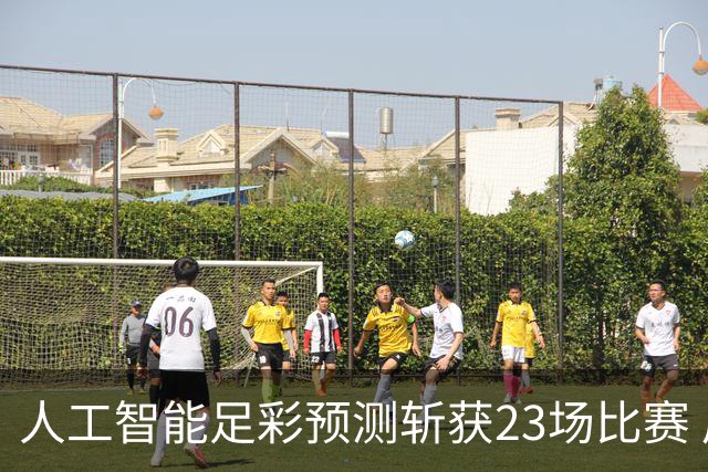 人工智能足彩预测斩获23场比赛 周末竞彩怎么买?